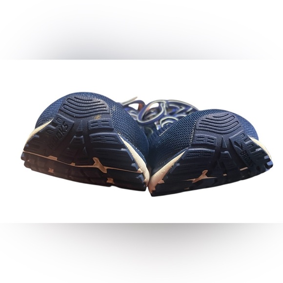 Brooks Womens Ghost 12 Running Shoe - Peacoat/Blue/Aqua 10.5 Wide - Picture 7 of 9